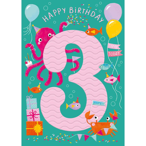 Picture of HAPPY BIRTHDAY 3 TODAY OCTOPUS